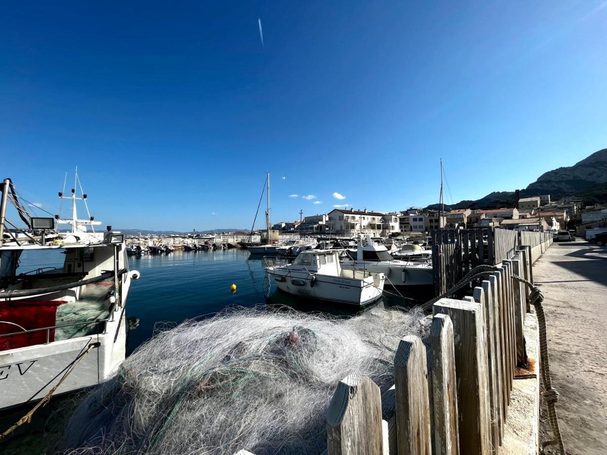 Authentique T3 Calme Entre Mer Et Calanques Marselha Exterior foto